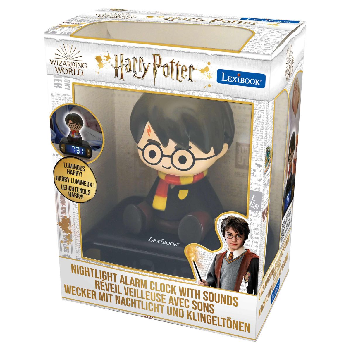 Lexibook Budík Harry Potter se svítící figurkou