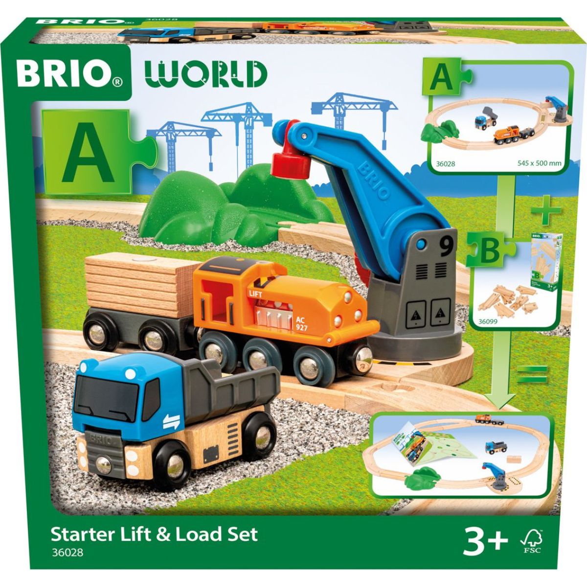 BRIO 36028 Základní nakládací sada