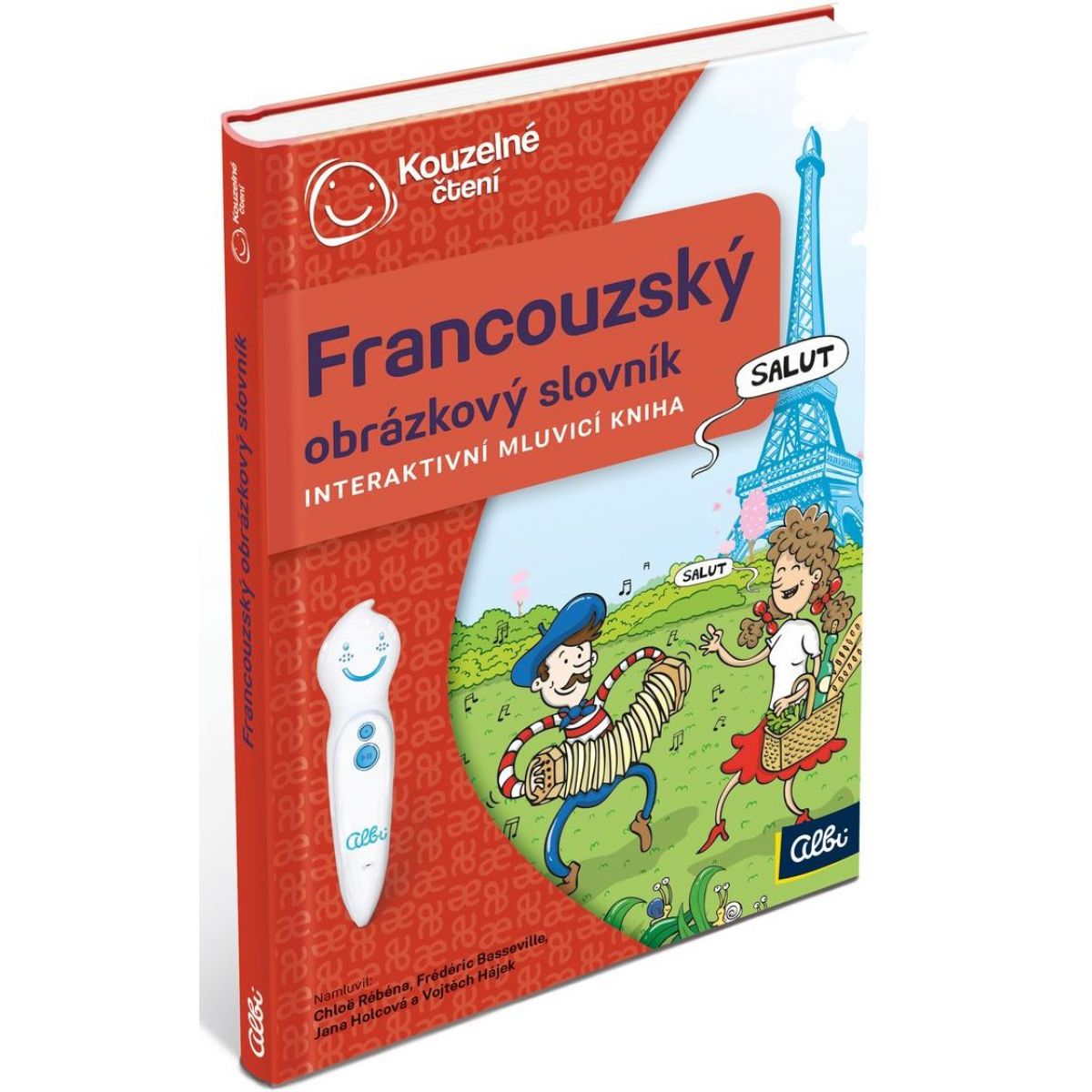Albi Kouzelné čtení Kniha Francouzský obr. slovník