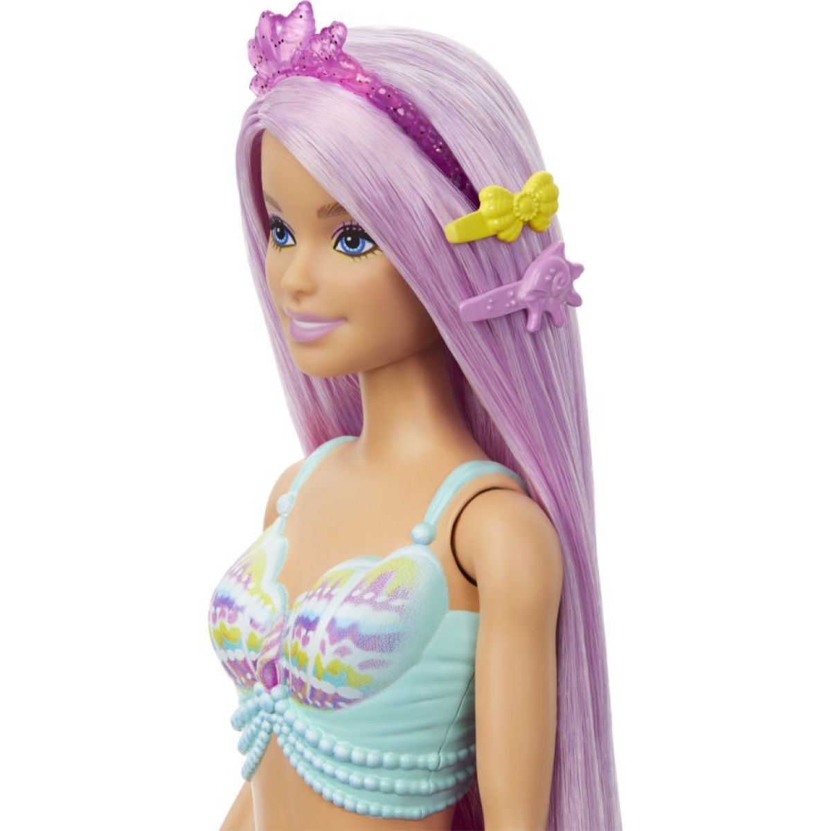 Mattel Barbie pohádková panenka s dlouhými vlasy - mořská panna