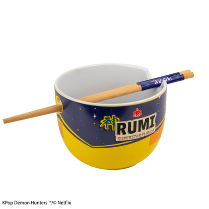 Cinereplicas K-pop Demon Hunters ramen miska s hůlkami Rumi Superstar Flavor