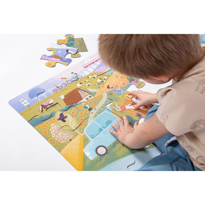 KukiKuk - Véééliké puzzle Na výletě