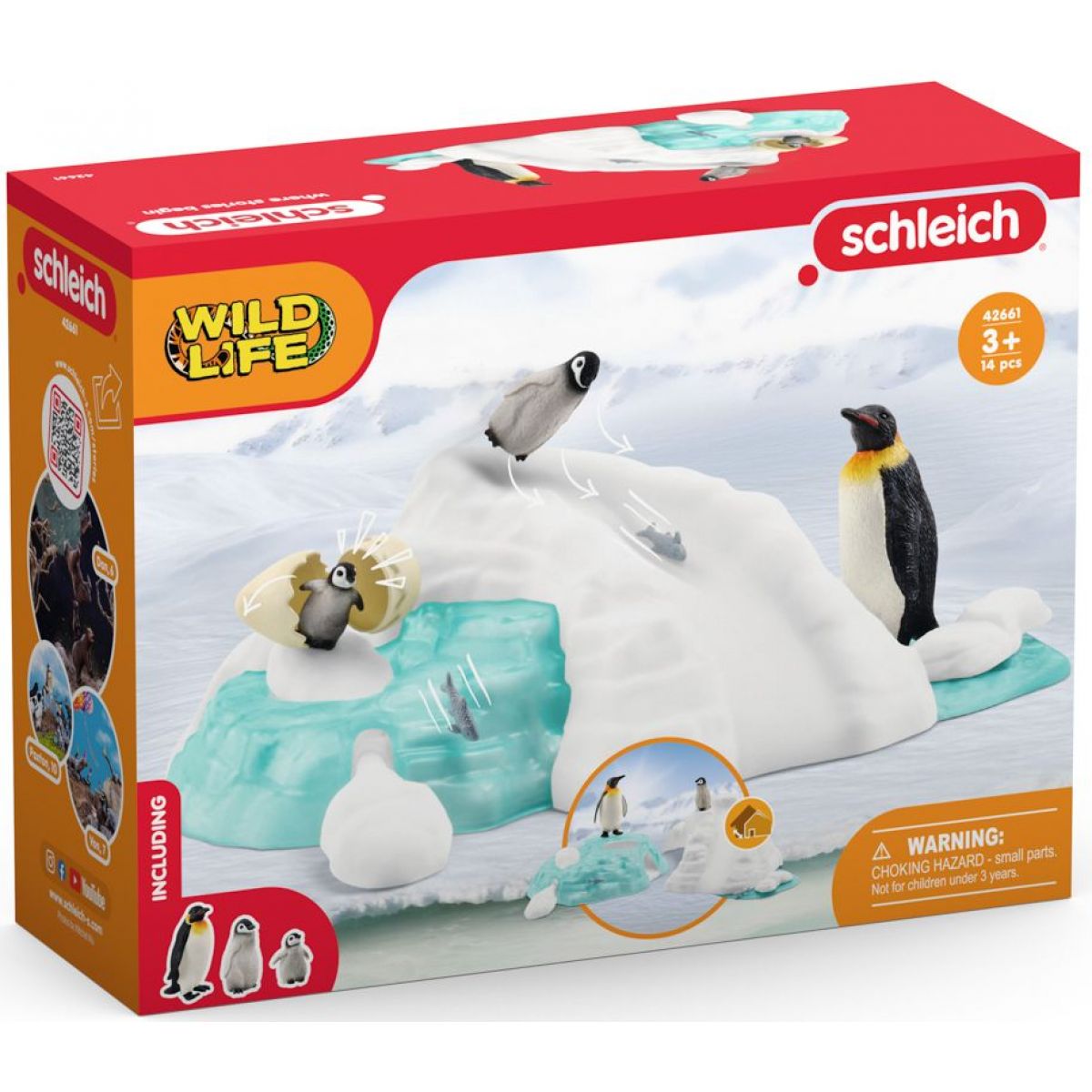 Schleich 42661 Rodinná zábava s tučňáky