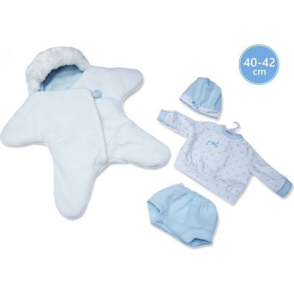 Llorens M740-37 obleček pro panenku miminko New born velikosti 40-42 cm