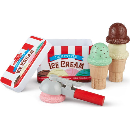 Melissa & Doug kopečková zmrzlina set
