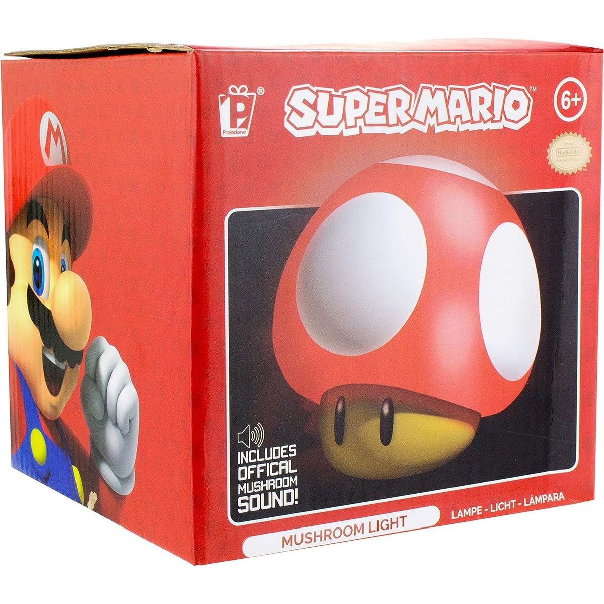Světlo Super Mario houba