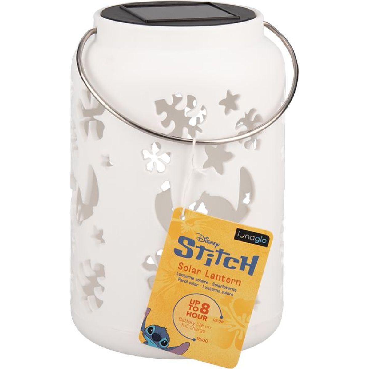 Paladone Stitch LunaGlo solární lampa