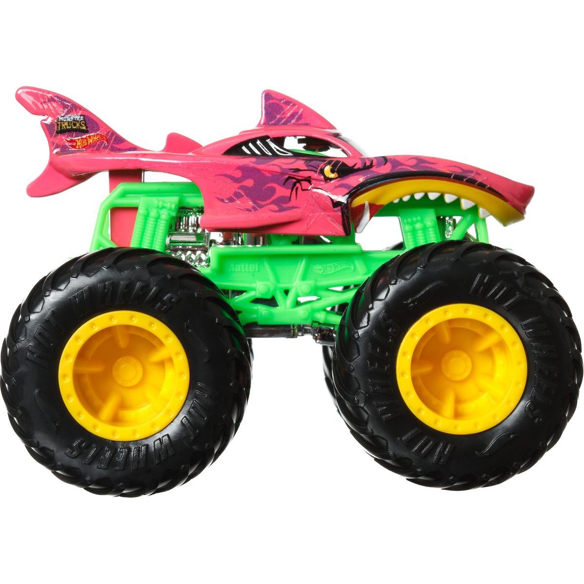 Mattel Hot Wheels Monster Trucks Color Shifters 9 cm Shark Wreak