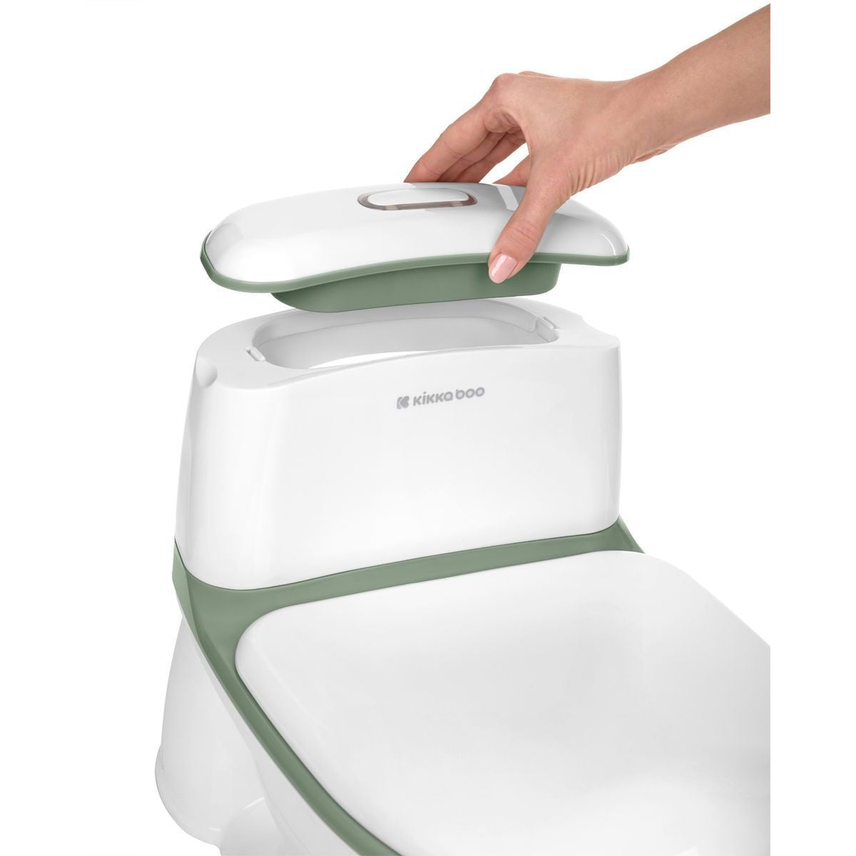 KikkaBoo Nočník toaleta Flushy Green