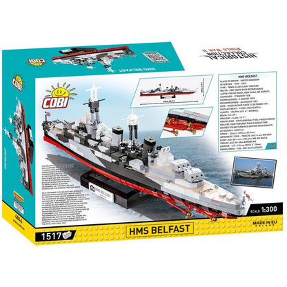 Cobi 4844 II. světová válka HMS Belfast IWM