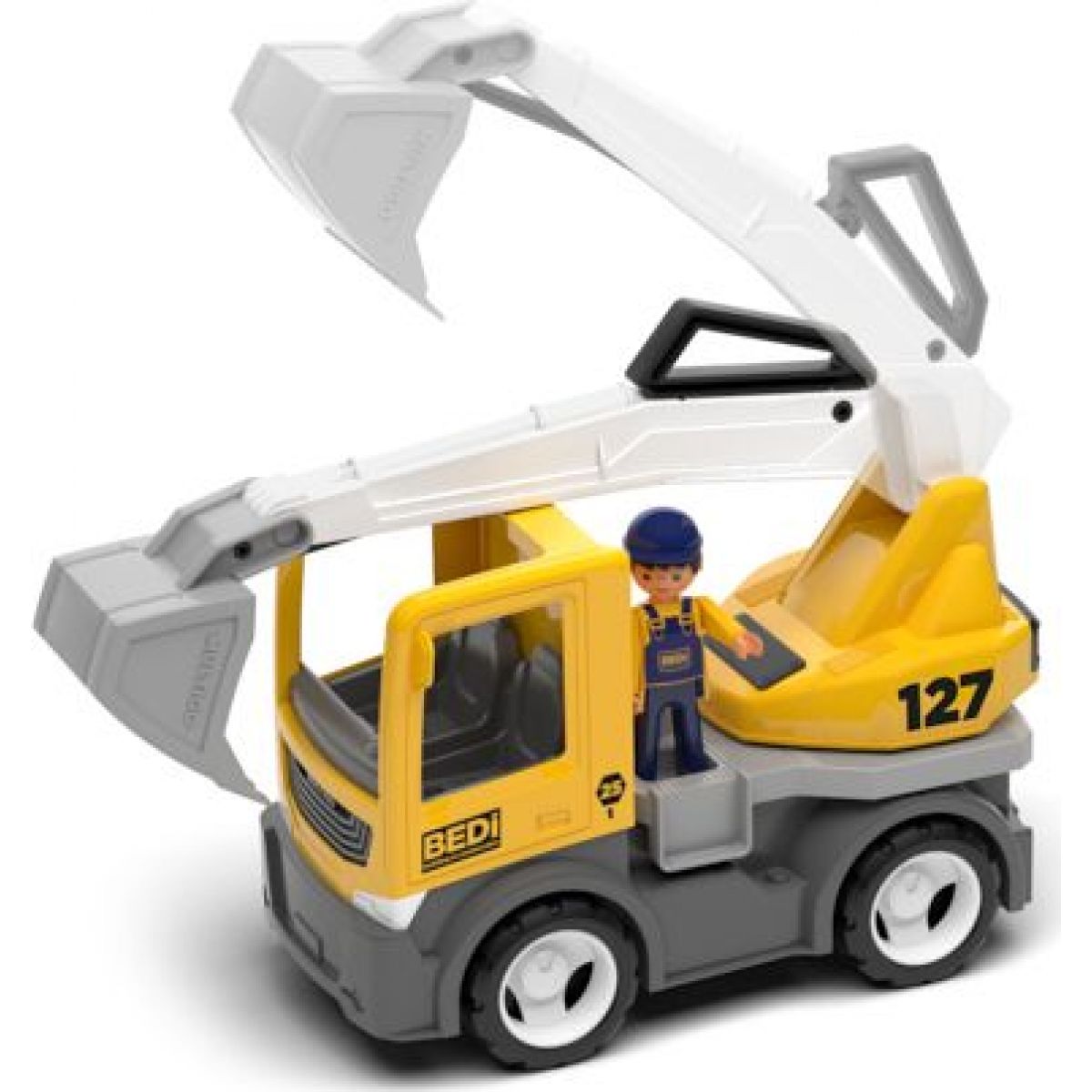 Igráček Multigo Build bagr s řidičem