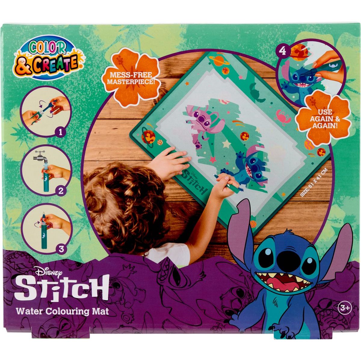 Alltoys Canenco Kreativní podložka na vodní malování Stitch