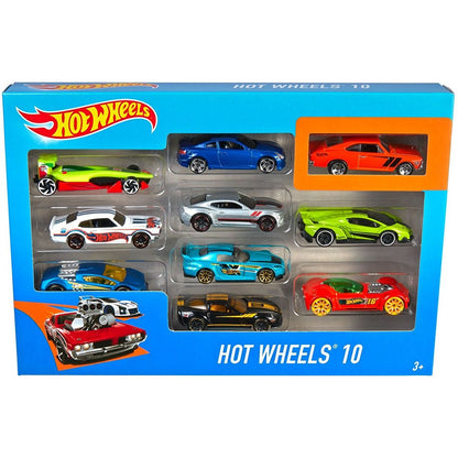 Hot Wheels Angličáky 10 Pack