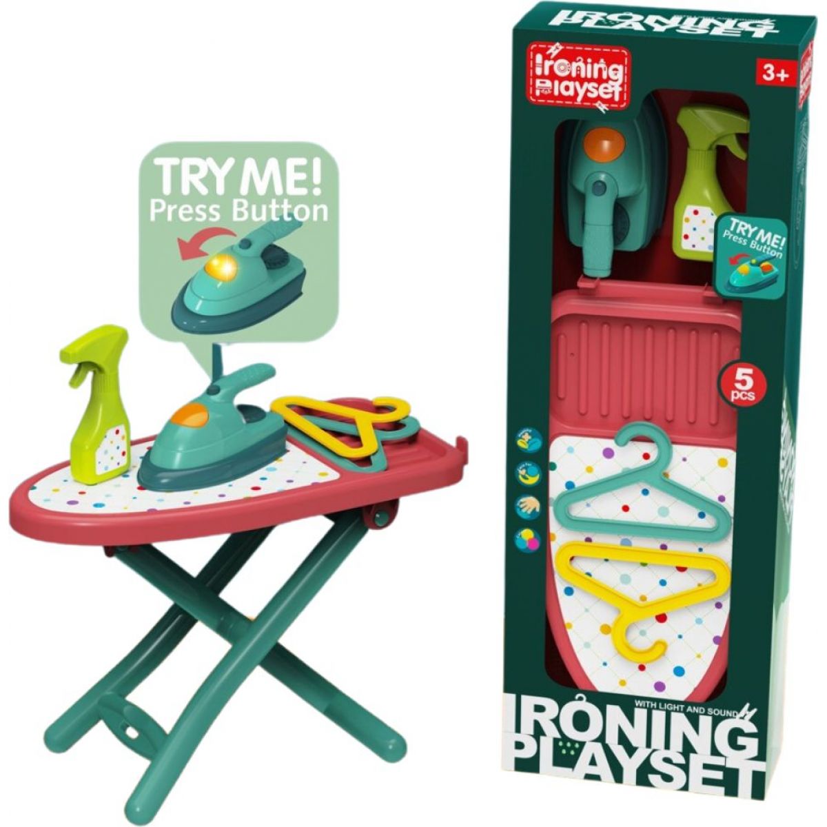 Alltoys Žehlící set s ramínky