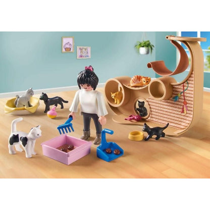 Playmobil 71744 Kočičí kavárna