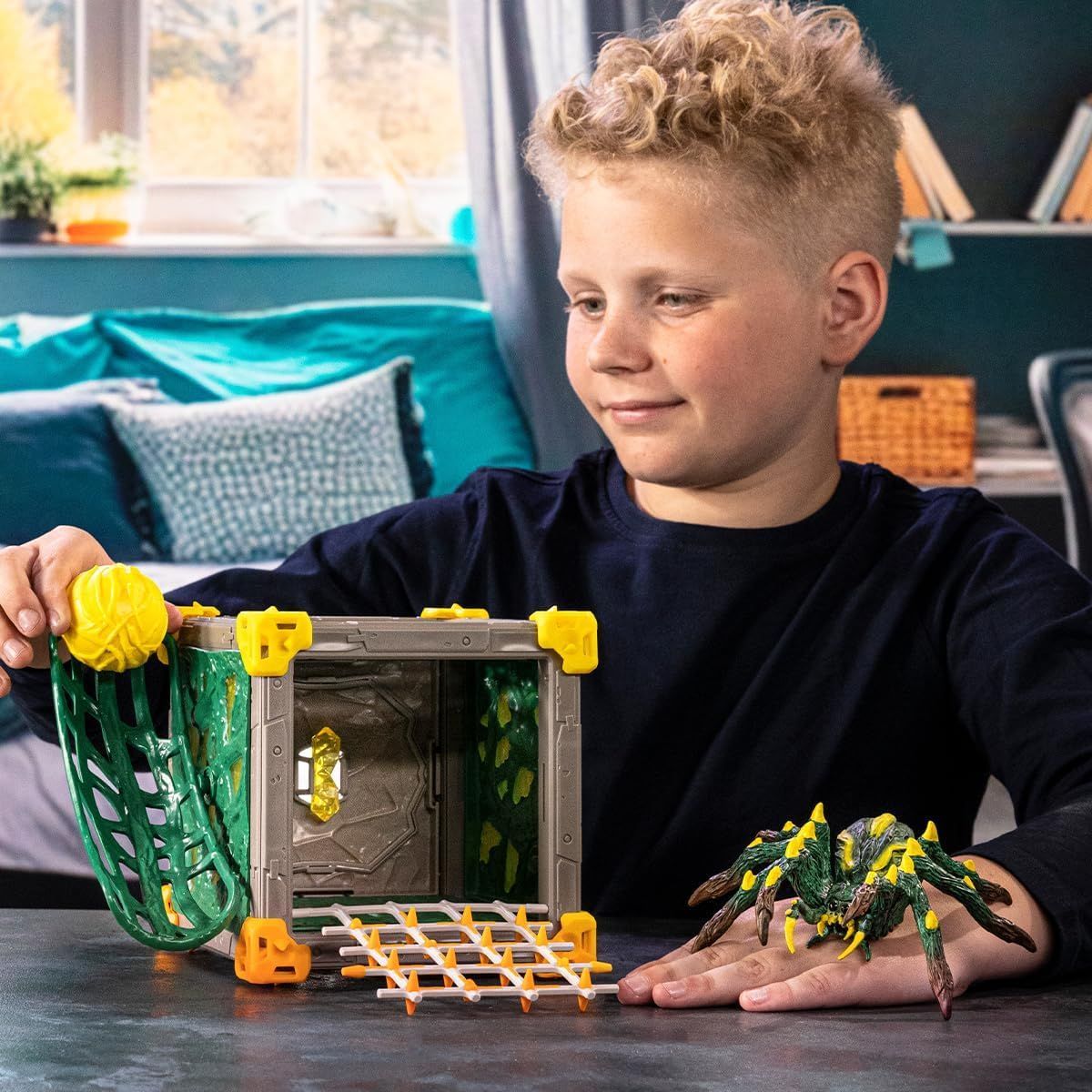 Schleich 42678 Aréna BattleCave tarantule z džungle