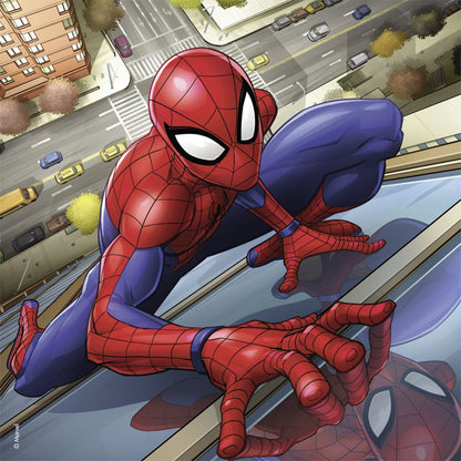 Ravensburger Puzzle Spiderman v akci 3 x 49 dílků