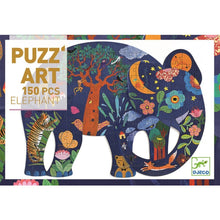 Djeco Puzzle velké Pohádkový slon 150 dílků