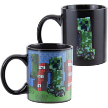 Hrnek měnící Minecraft Creeper 315 ml