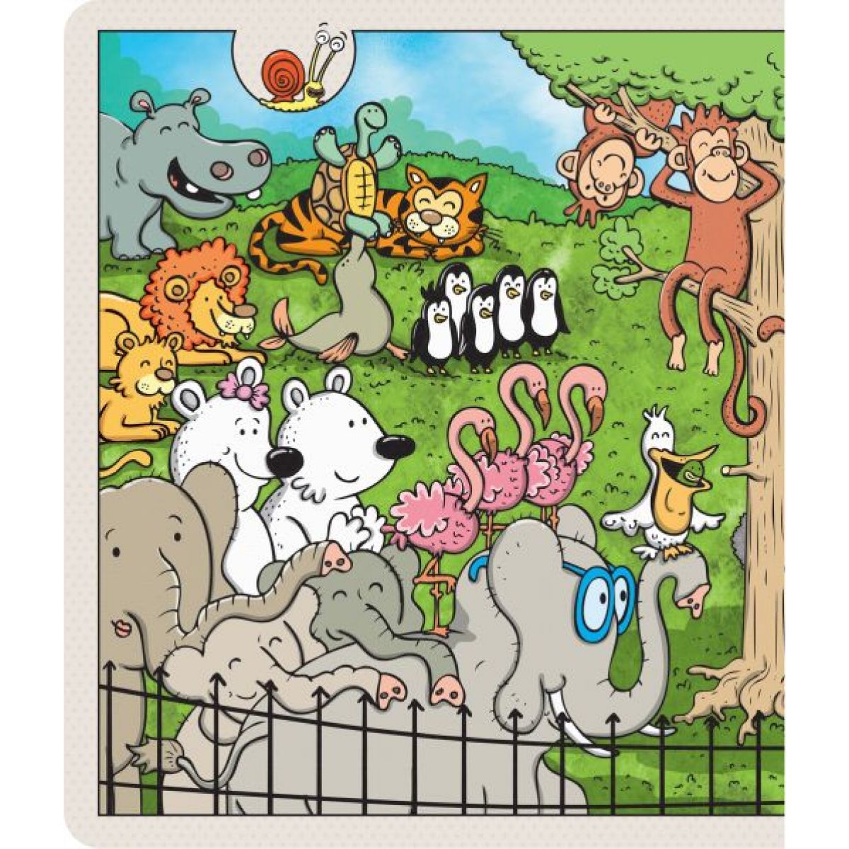 Albi Kouzelné čtení Kniha Zvířátka v ZOO