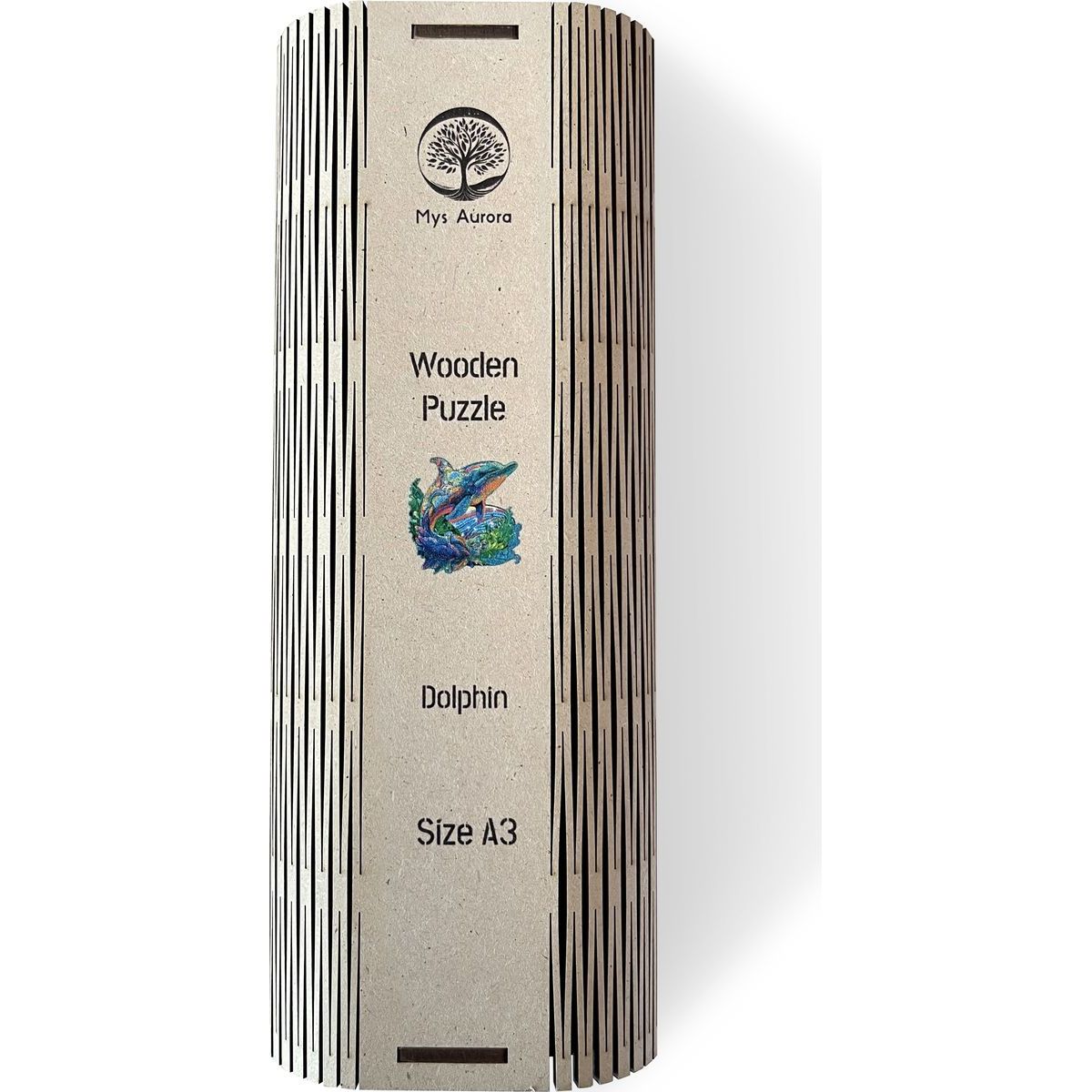 Epee Wooden puzzle Dolphin A3