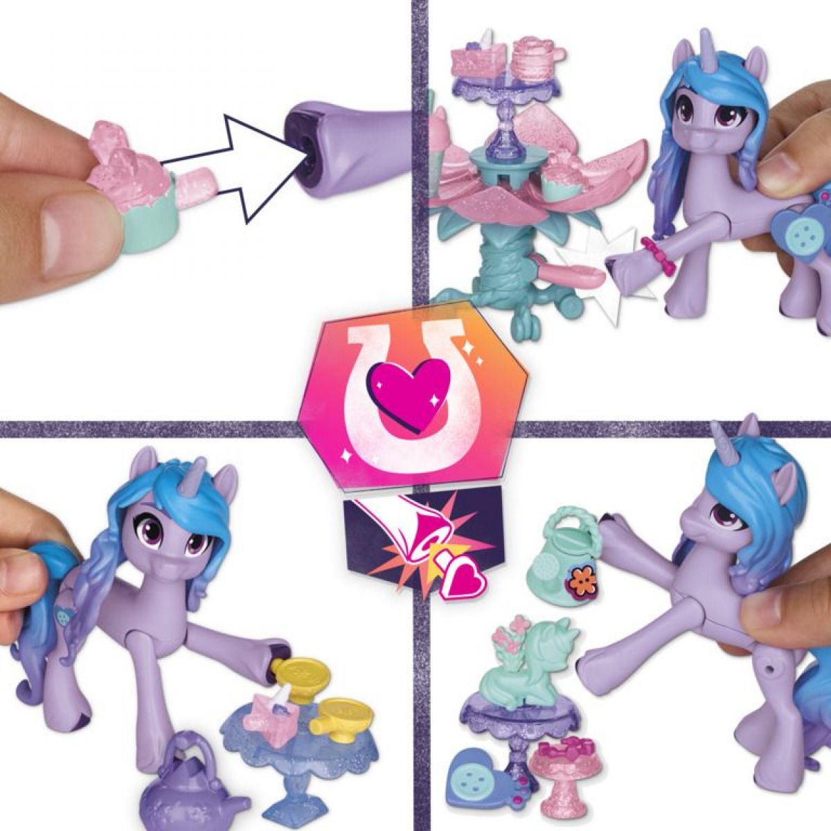 Hasbro My Little Pony Izzy Moonbow čajová párty hrací set