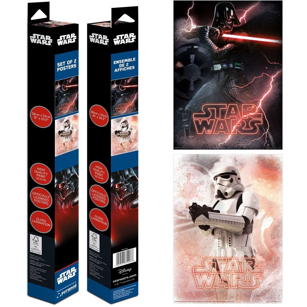 Paladone Star Wars Set plakátů mini 2 ks