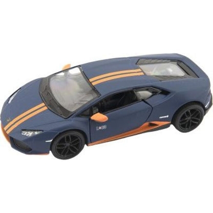 Kinsmart Lamborghini Huracan kov 12 cm modré