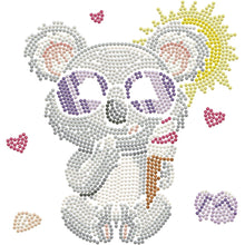 Dotzies Diamantové malování - Koala se zmrzlinou