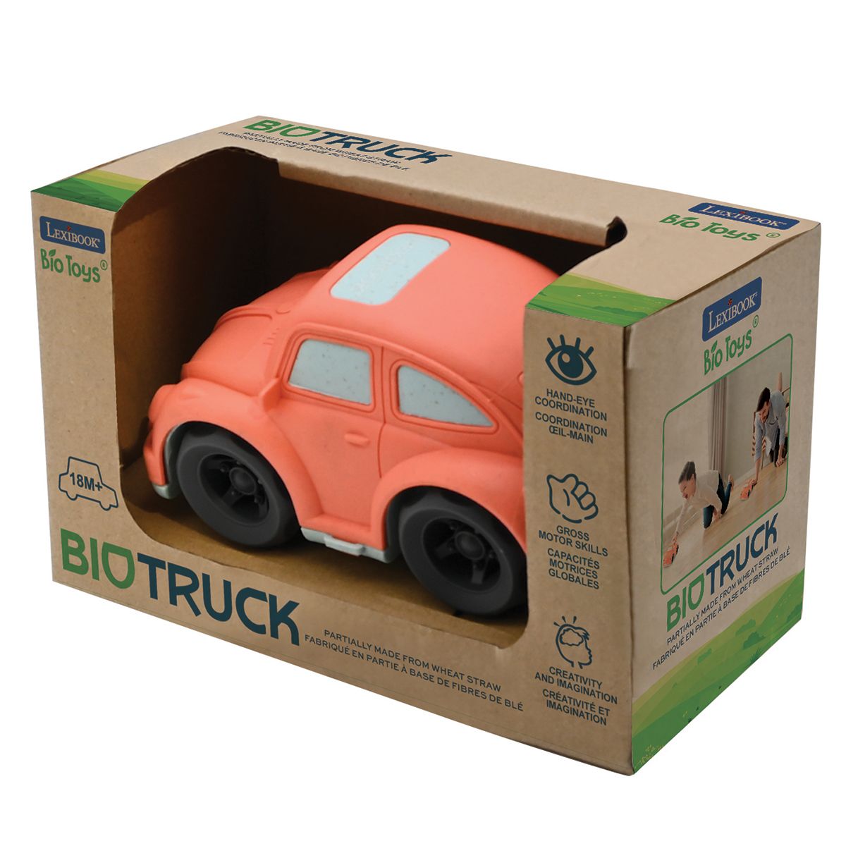 Lexibook Oranžové městské auto z bioplastu 10 cm