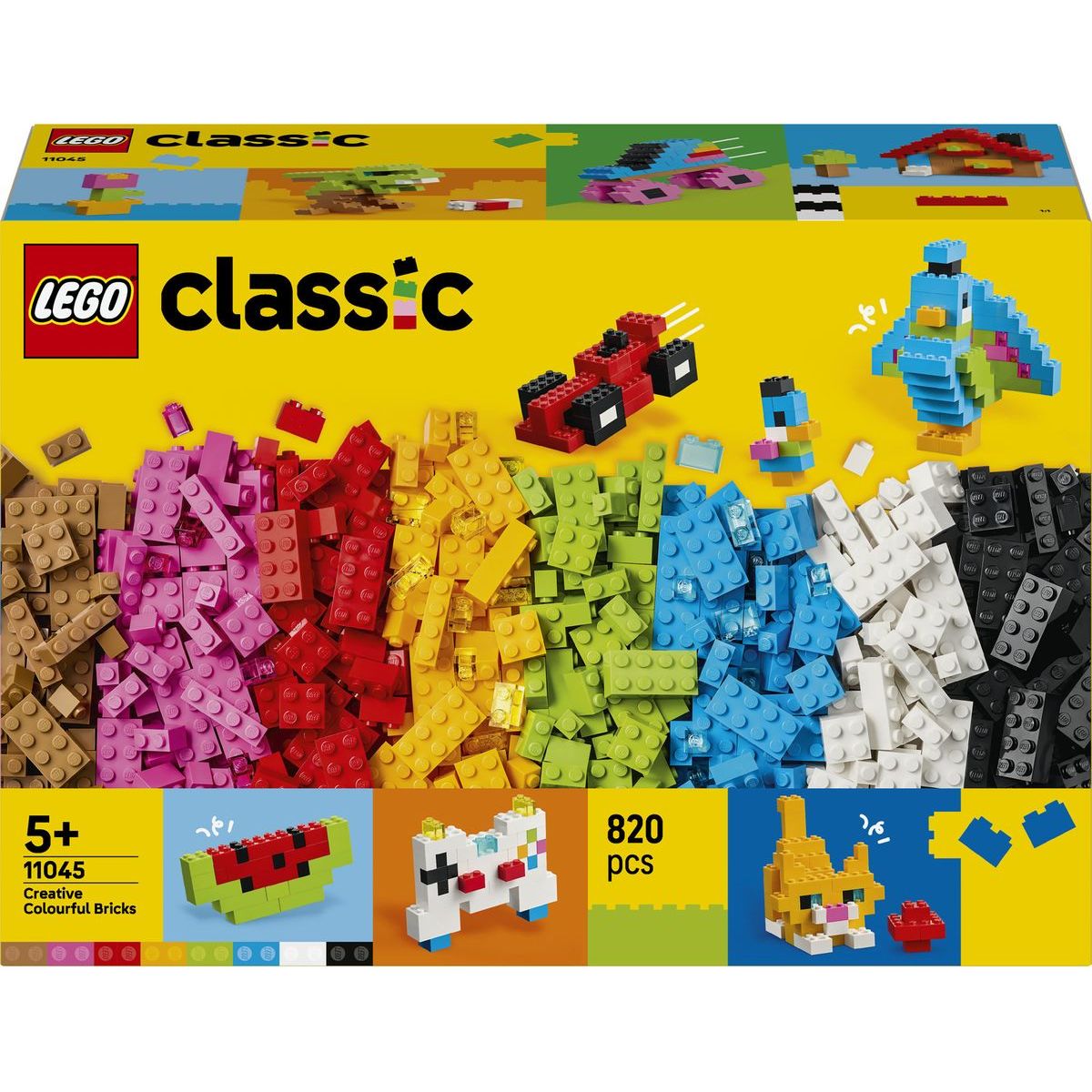 LEGO® Classic 11045 Pestrobarevné kreativní kostky