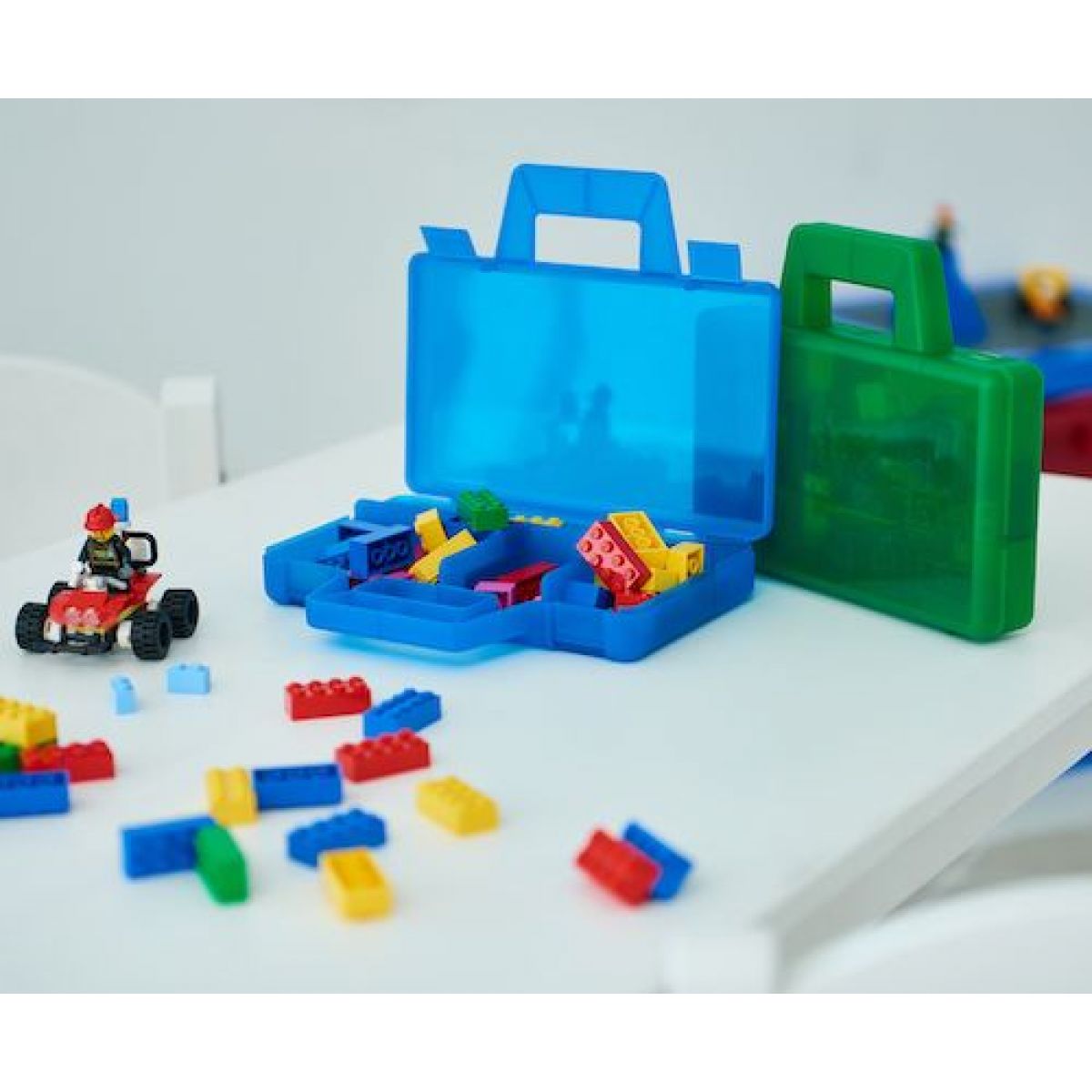 LEGO® úložný box TO-GO - modrá