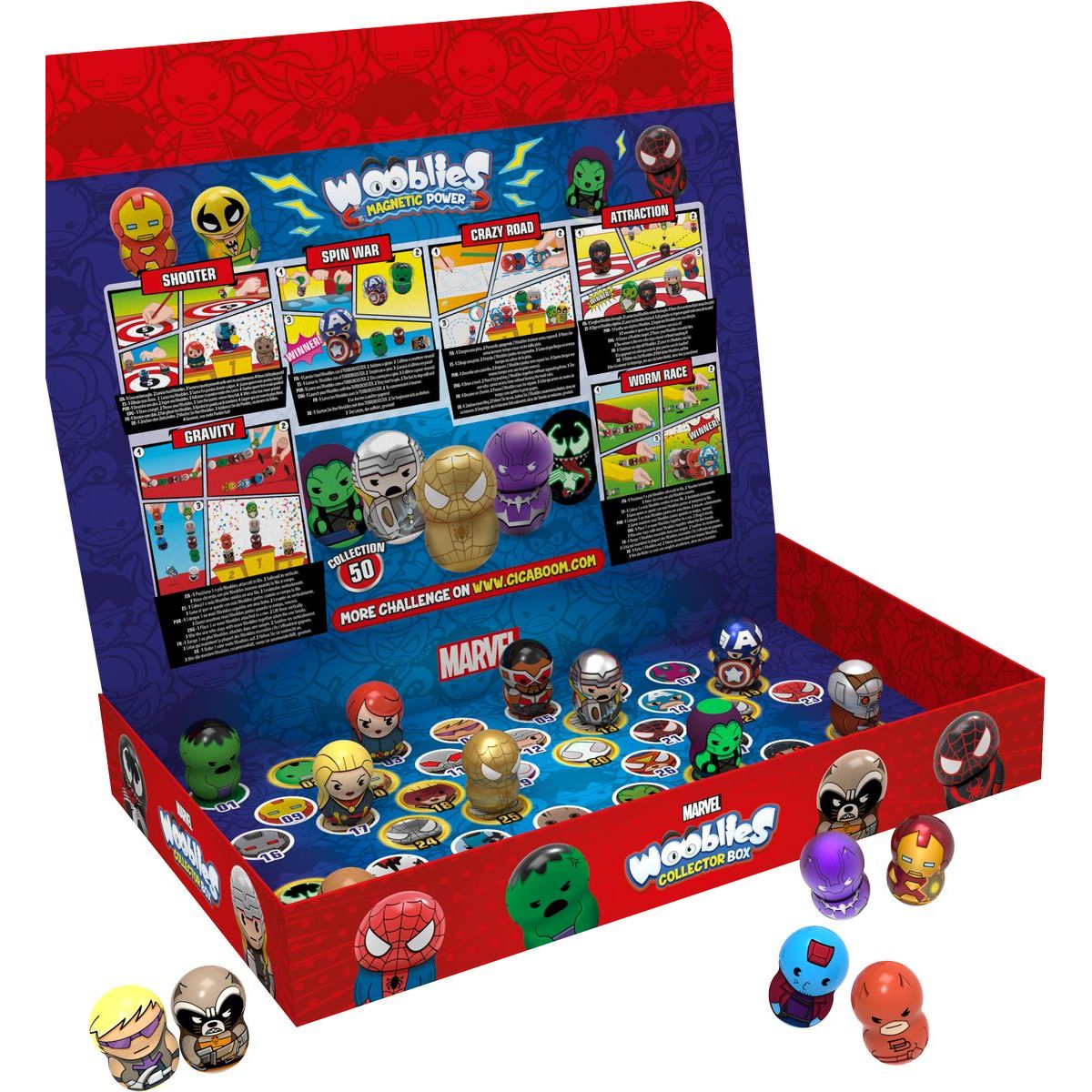 Sběratelský box Wooblies