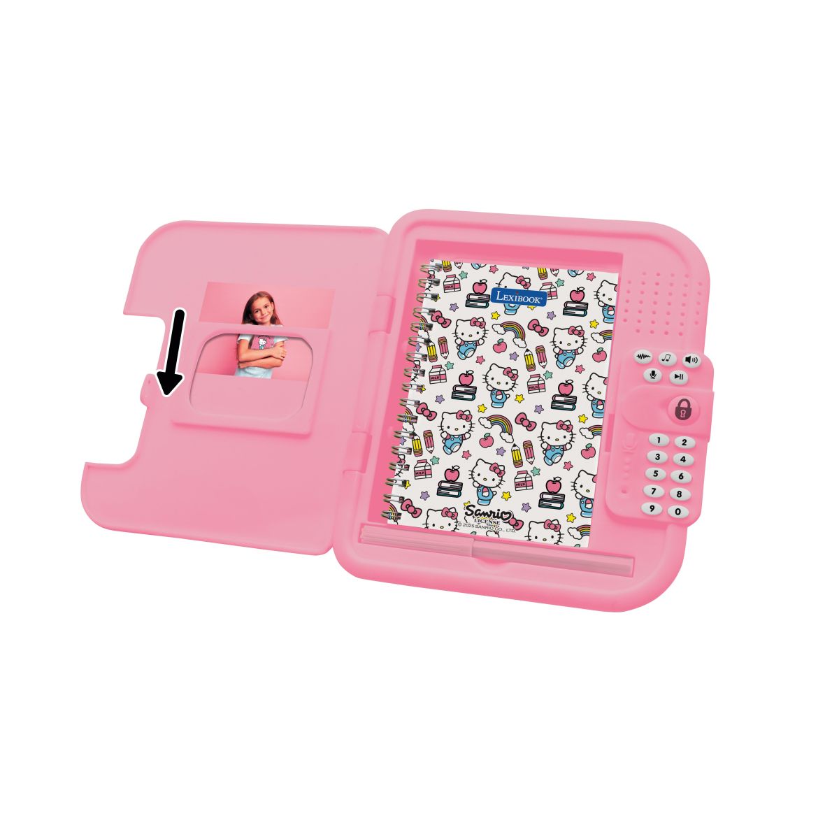 Lexibook Elektronický tajný deník Hello Kitty