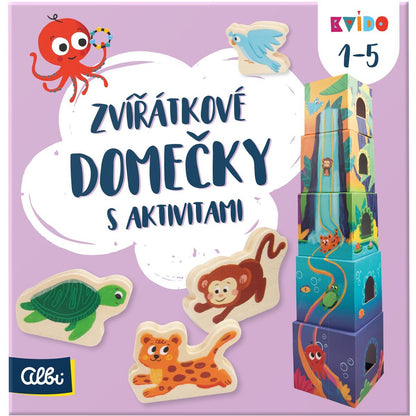 Albi Kvído - Zvířátkové domečky s aktivitami