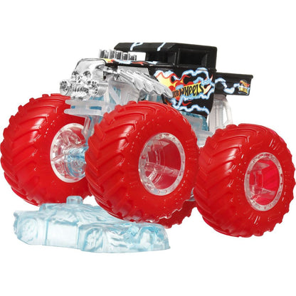 Hot Wheels Monster Trucks Power Smashers truck červená kola