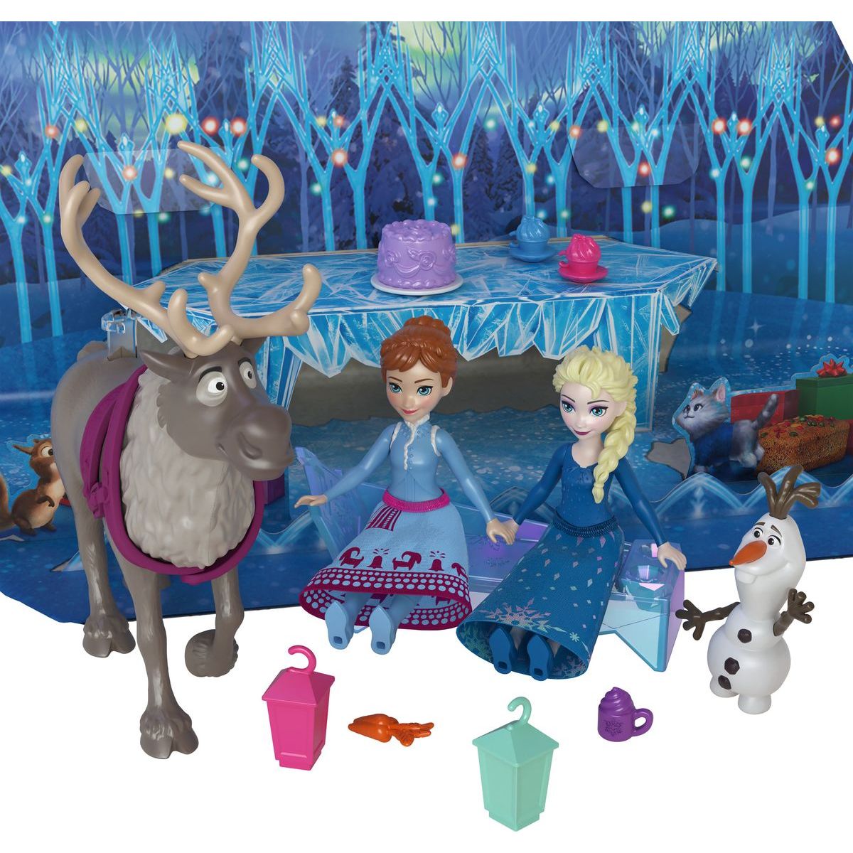 Mattel Frozen Adventní kalendář s malými panenkami
