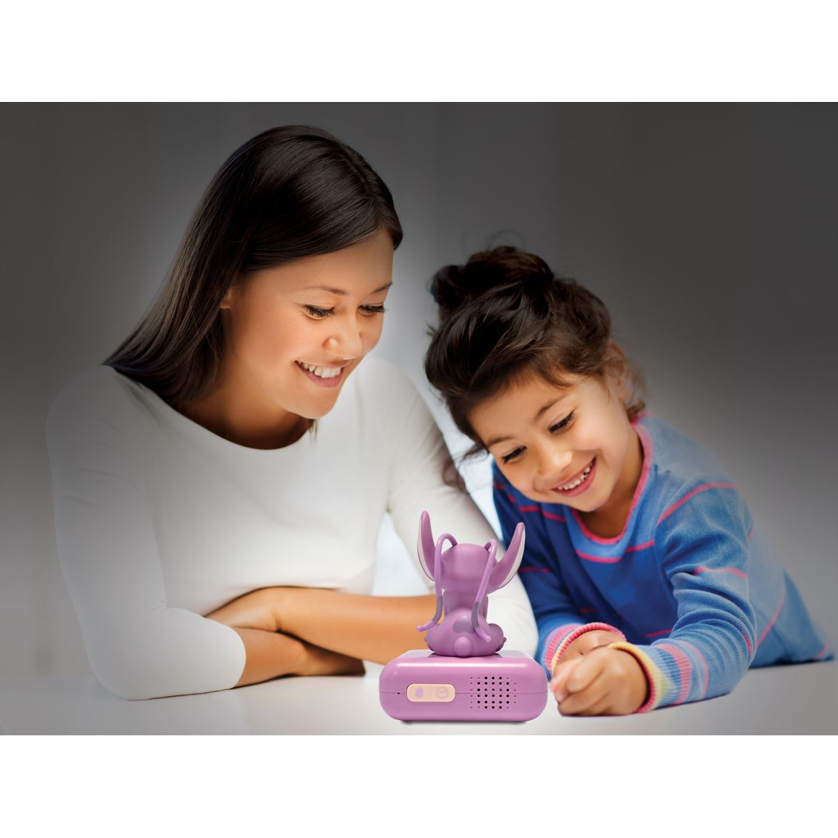 Lexibook Budík Stitch Angel se svítící figurkou
