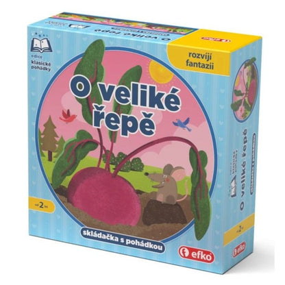 O veliké řepě - skládačka s pohádkou