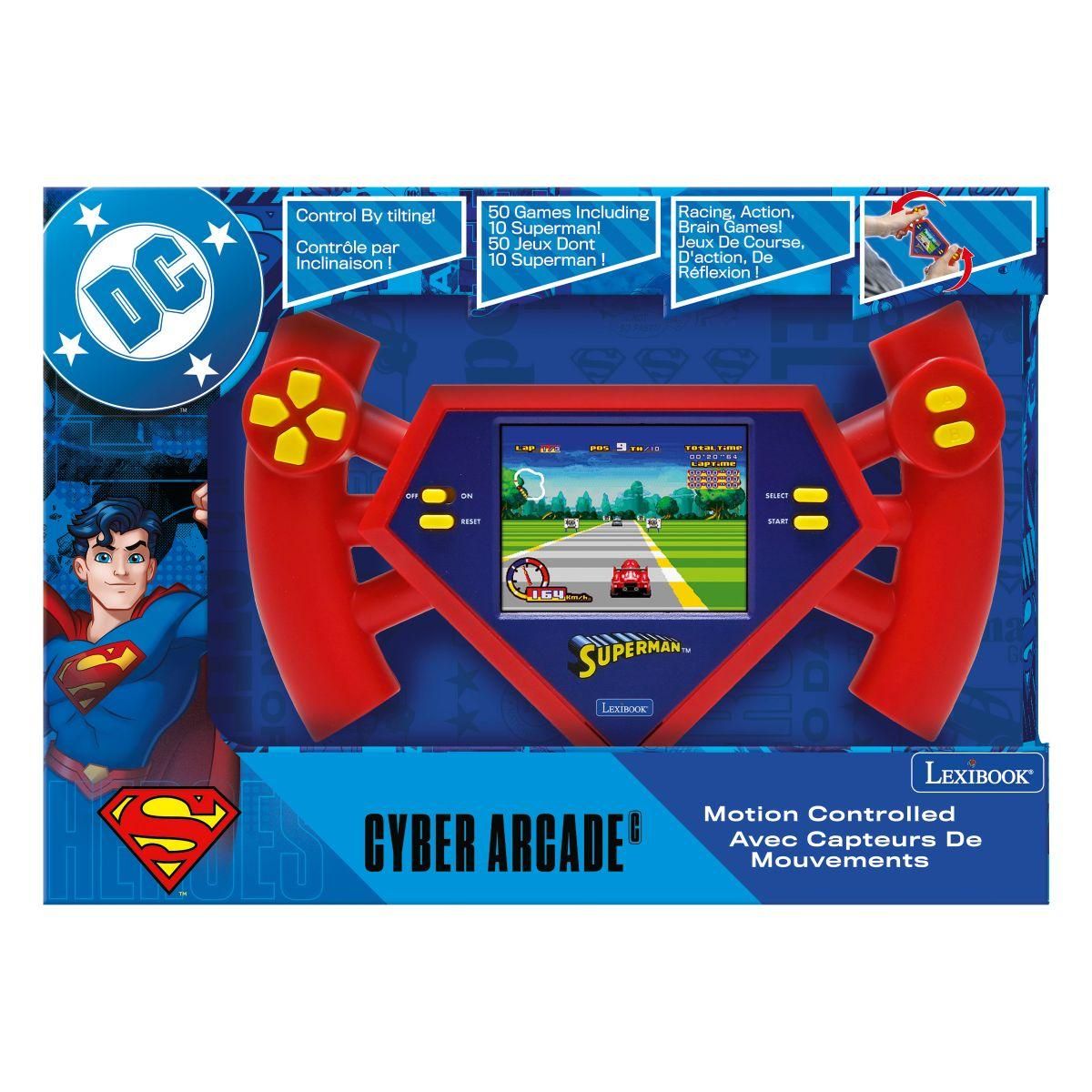 Lexibook Herní konzole Superman LCD 2,8'' 50 her