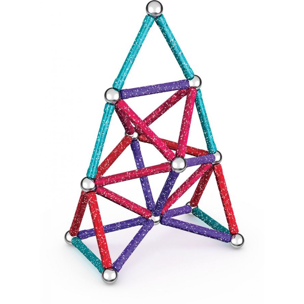 Geomag Glitter Recycled 60 dílků