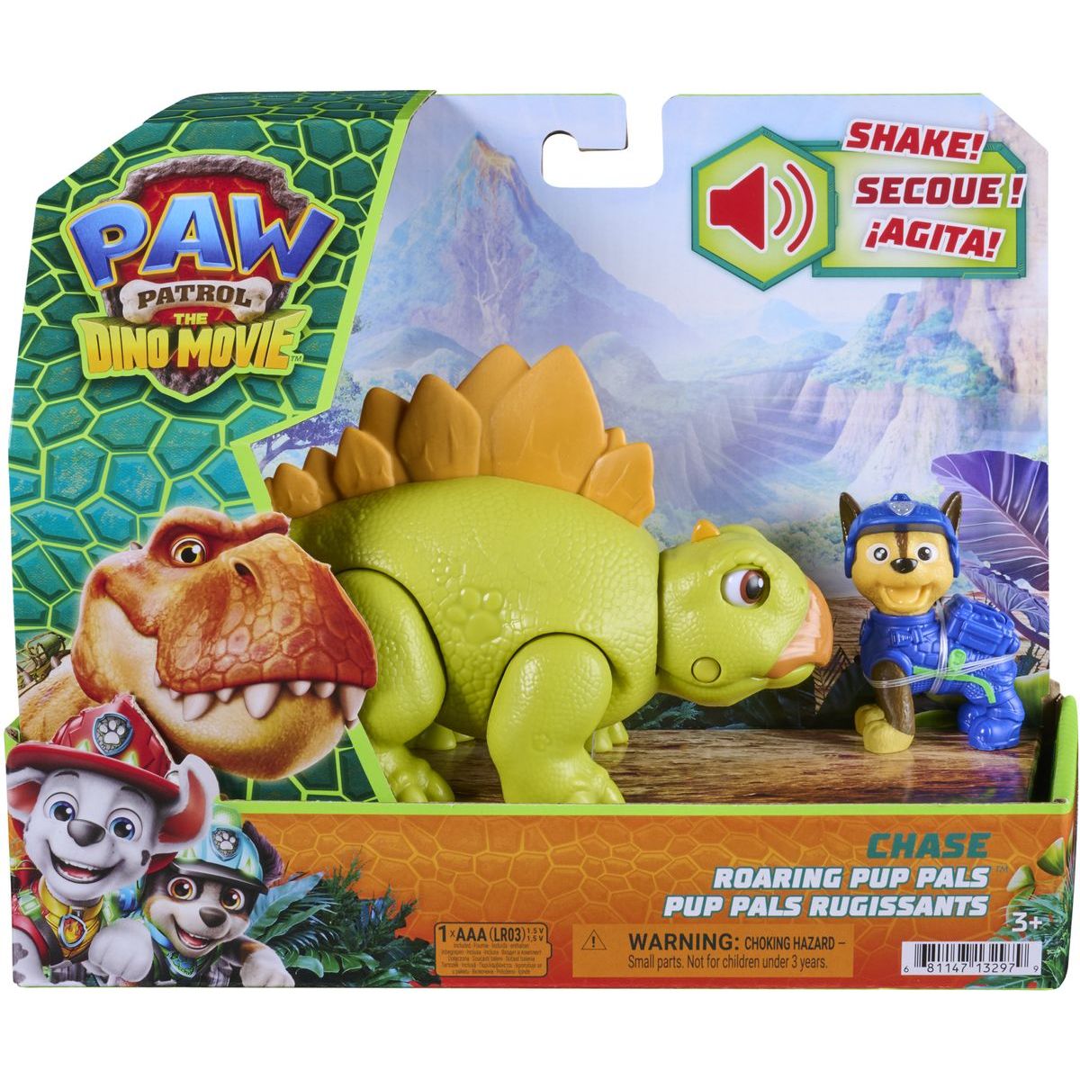 Spin Master Tlapková patrola Dino figurka se zvuky + Chase