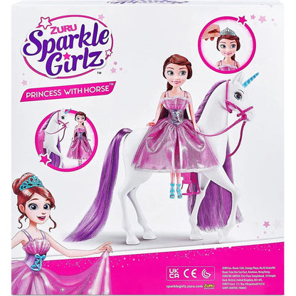 Zuru Sparkle Girlz Princezna s koněm