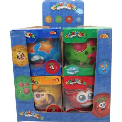 Epee Ciky Caky Monsters bláznivý míč červený 10 cm