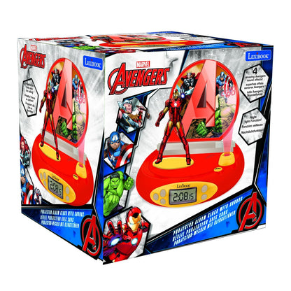Lexibook 3D budík Avengers s projekcí času