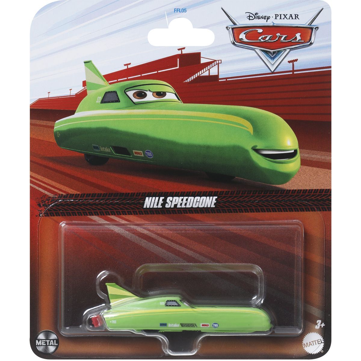 Mattel Disney Cars auto single Nile Speedcone