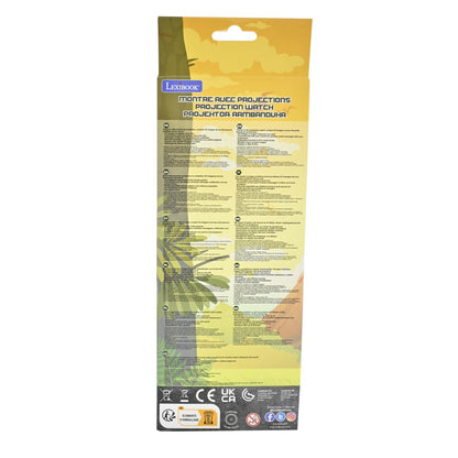 Lexibook Digitální promítací hodinky Dinosaurus s 20 obrázky