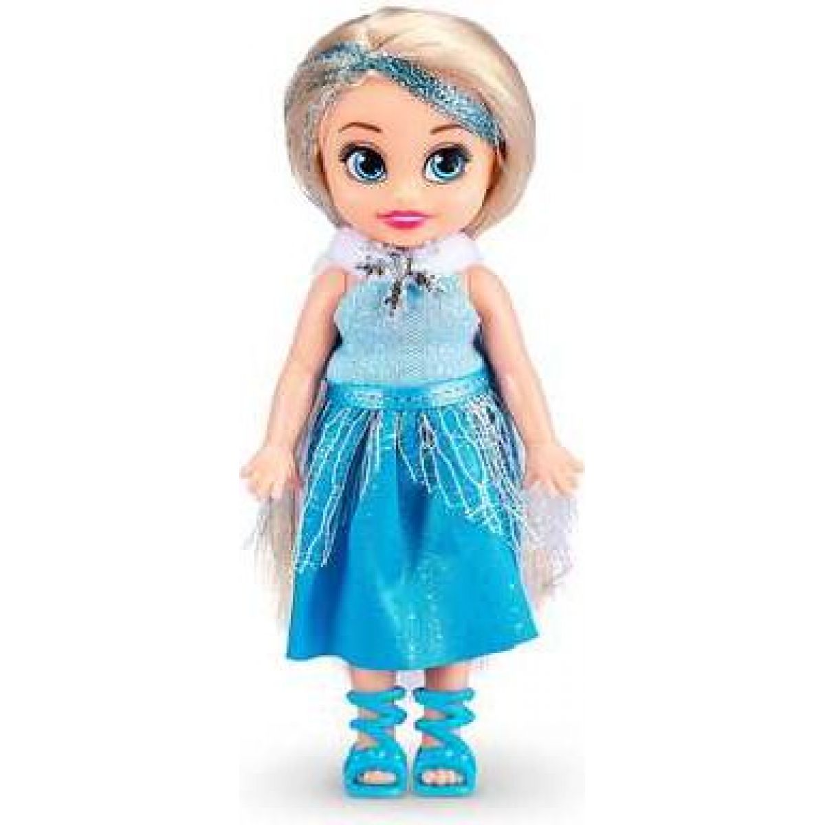 Zuru Princezna zimní Sparkle Girlz malá v kornoutku zimní princezna blond