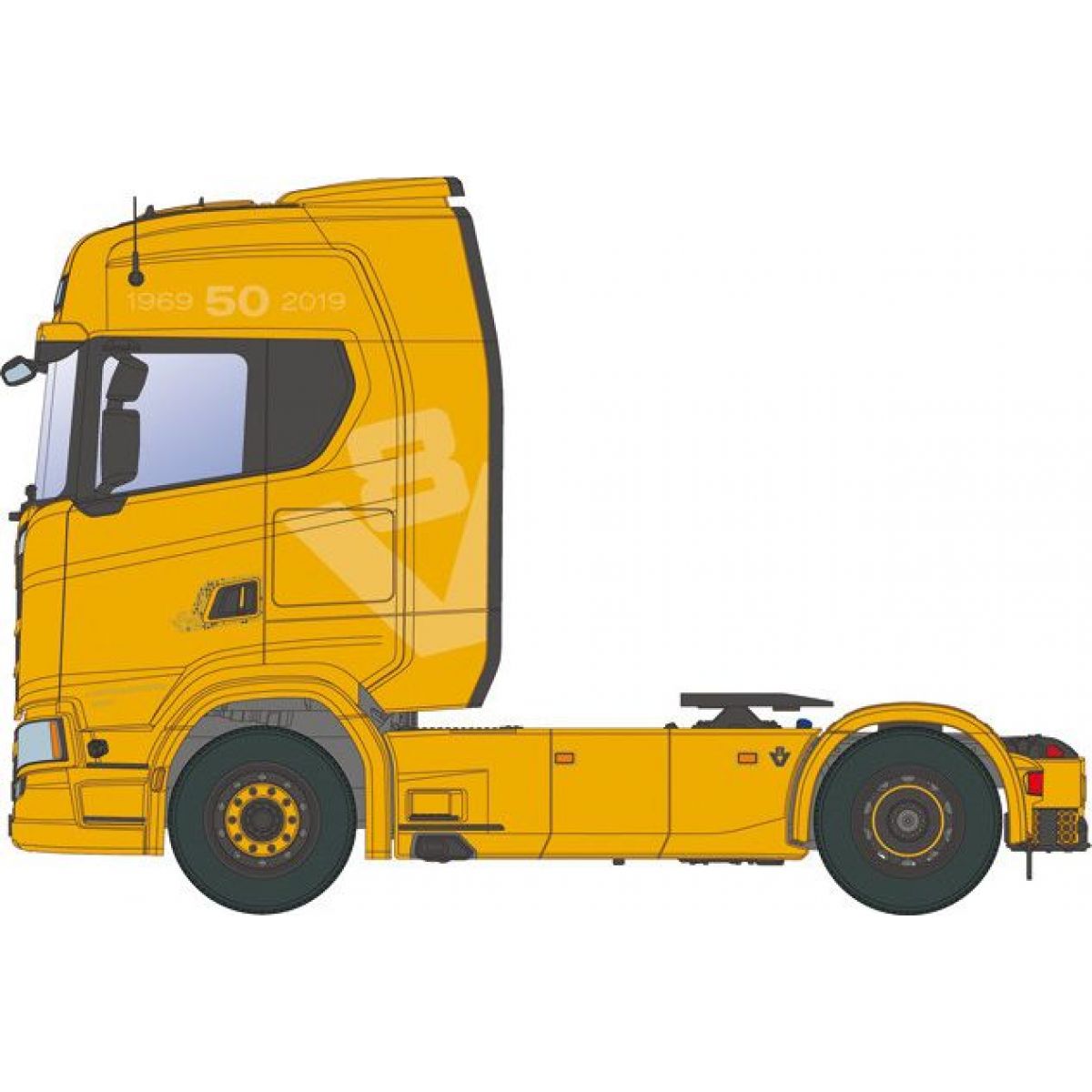 Italeri Model Kit truck 3927 Scania S730 Highline 4x2 (1:24)