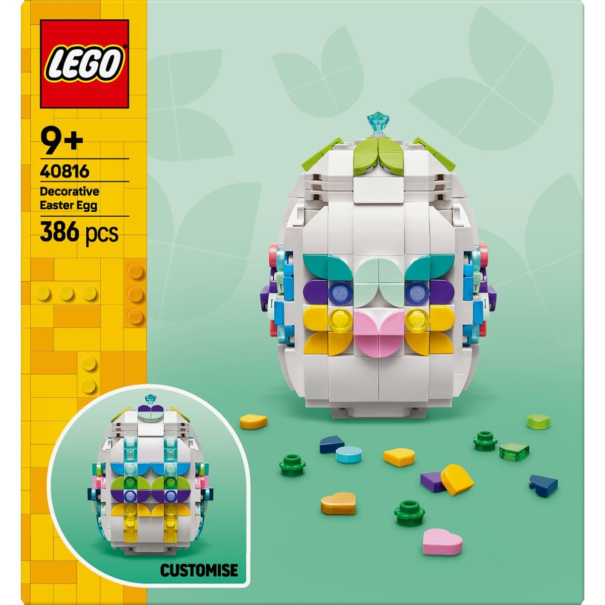LEGO® Iconic 40816 Dekorativní velikonoční vajíčko